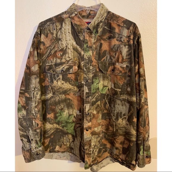 Wrangler Pro Gear Mens Realtree Camo 